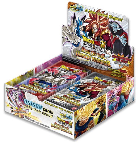 Dragon Ball Super CCG - Unison Warrior 10 – Rise of the Unison Warrior Booster Display (24 Packs)