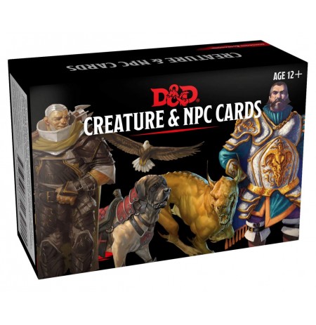 Dungeons & Dragons Monster Cards - NPCs & Creatures (182 cards)