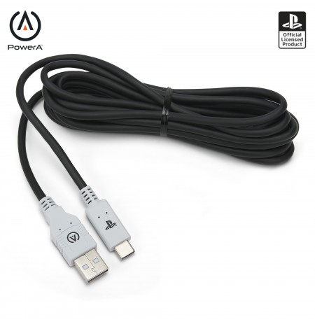PowerA USB-C 3m įkrovimo laidas skirtas PlayStation 5
