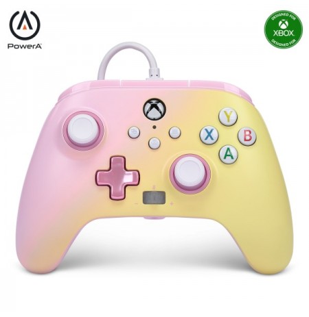 PowerA Enhanced Wired Controller For Xbox Series X|S - Pink Lemonade