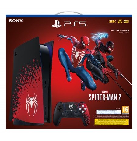 Sony PlayStation 5 žaidimų konsolė Marvel’s Spider-Man 2 Limited Edition 825GB (PS5 Disc version)