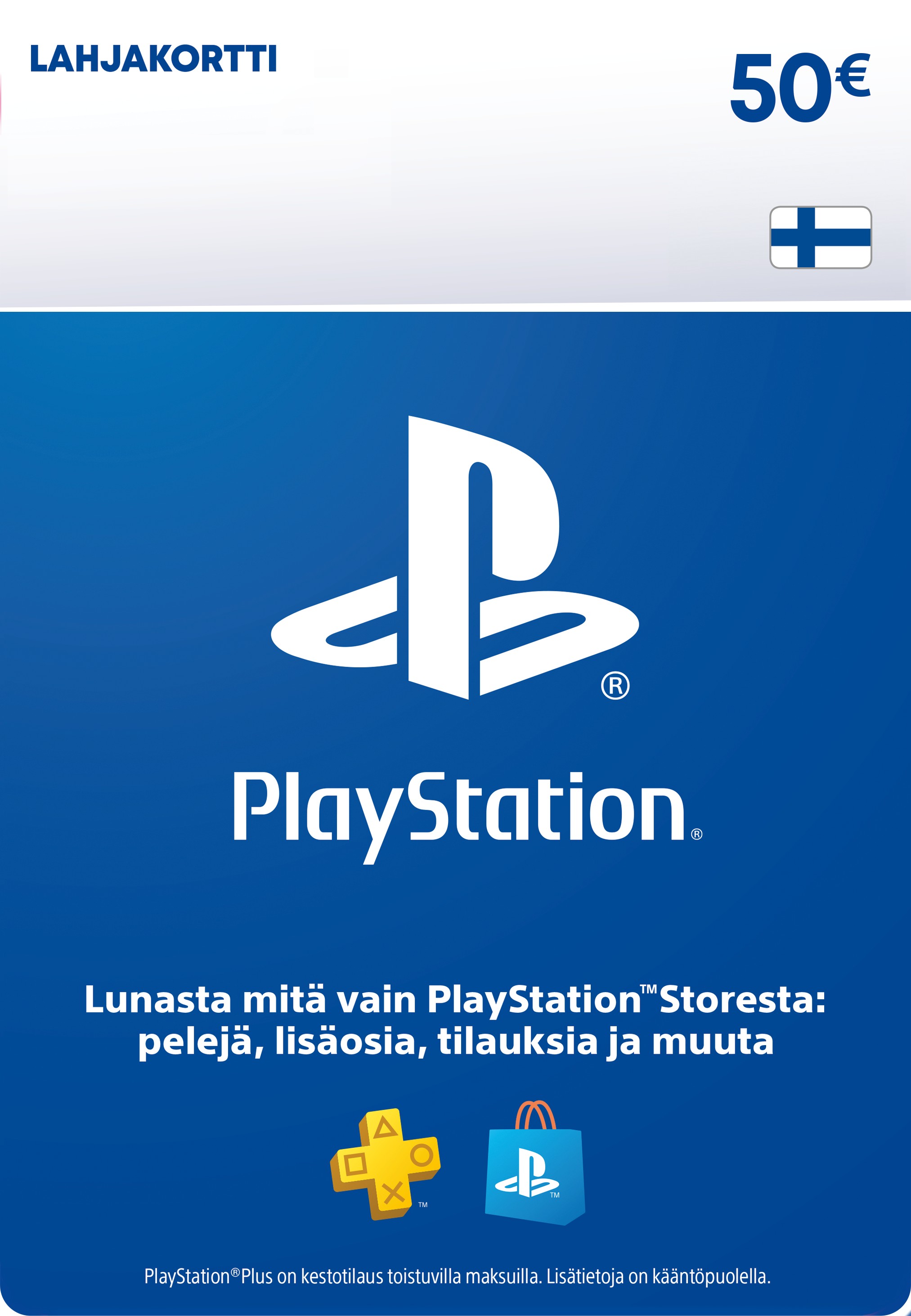 PlayStation Store Gift Card 50 EUR (Finland)