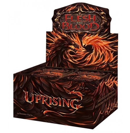 Flesh & Blood TCG - Uprising Booster Display (24 Packs)