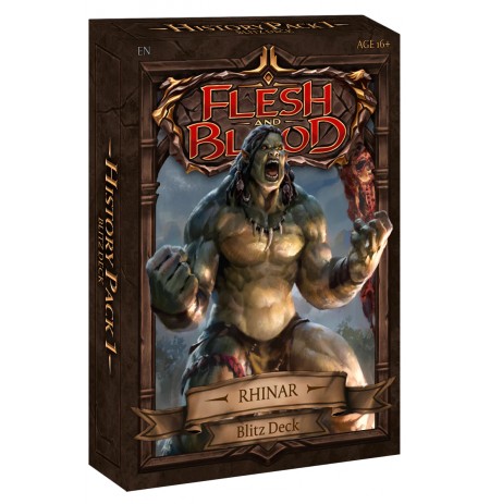 Flesh & Blood TCG - History Pack 1 Blitz Deck - Rhinar