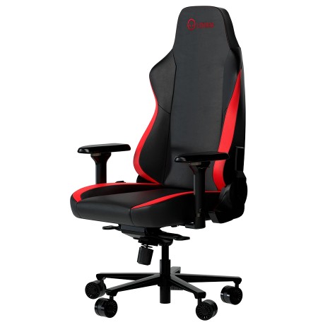 Lorgar Embrace 533 juoda/raudona ergonominė kėdė