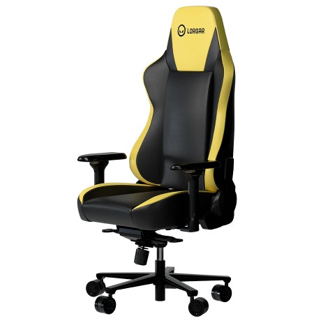 Lorgar Base 311 juoda/geltona ergonominė kėdė