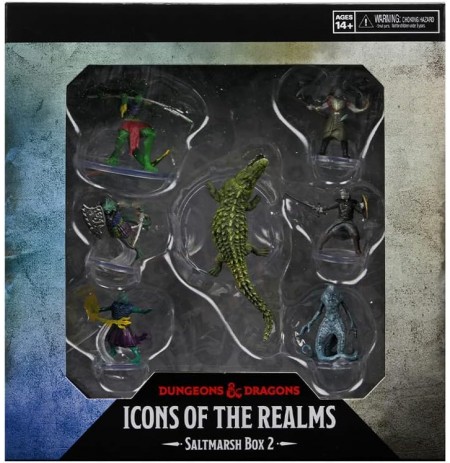 Dungeons & Dragons Icons of the Realms Miniatures - Saltmarsh - Box 2