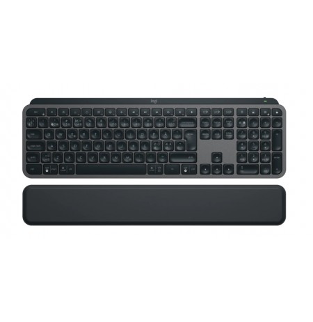 LOGITECH MX Keys S membraninė belaidė klaviatūra su apšvietimu (Grafitinė) (US)