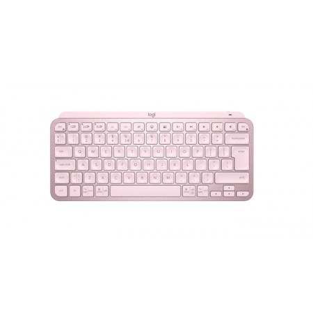 LOGITECH MX Keys Mini Membrane Wireless Backlit Keyboard (Pink) (US)