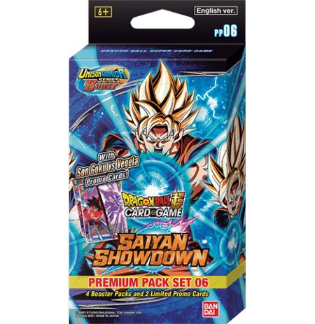 Dragon Ball Super Card Game - Super Saiyan Showdown Premium Pack Set 6 PP06