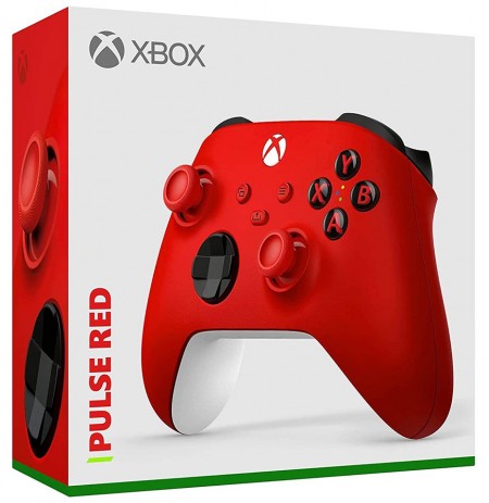 Xbox Series belaidis valdiklis (Pulse red) (pažeista pakuotė)