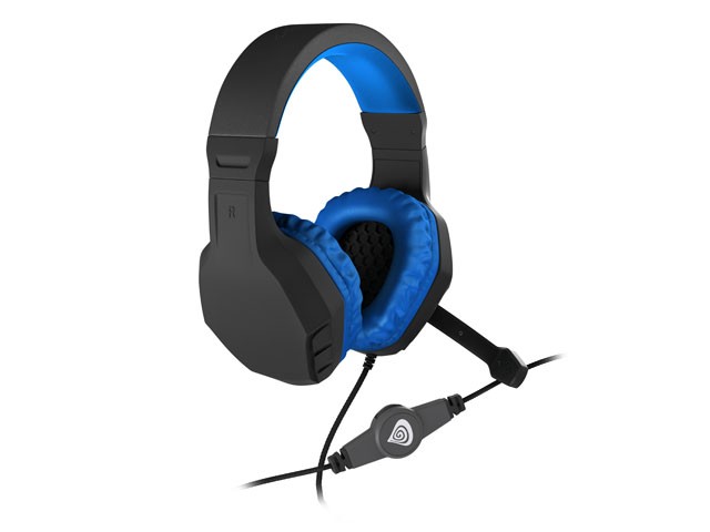 GENESIS ARGON 200 BLUE laidinės ausinės su mikrofonu | 2x 3.5mm