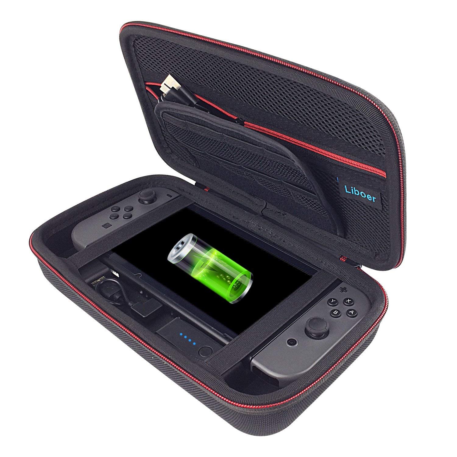 Hard Carrying Case with Power 8000mAh for Nintendo Switch 