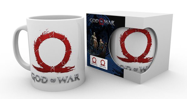 GOD OF WAR Logo puodukas