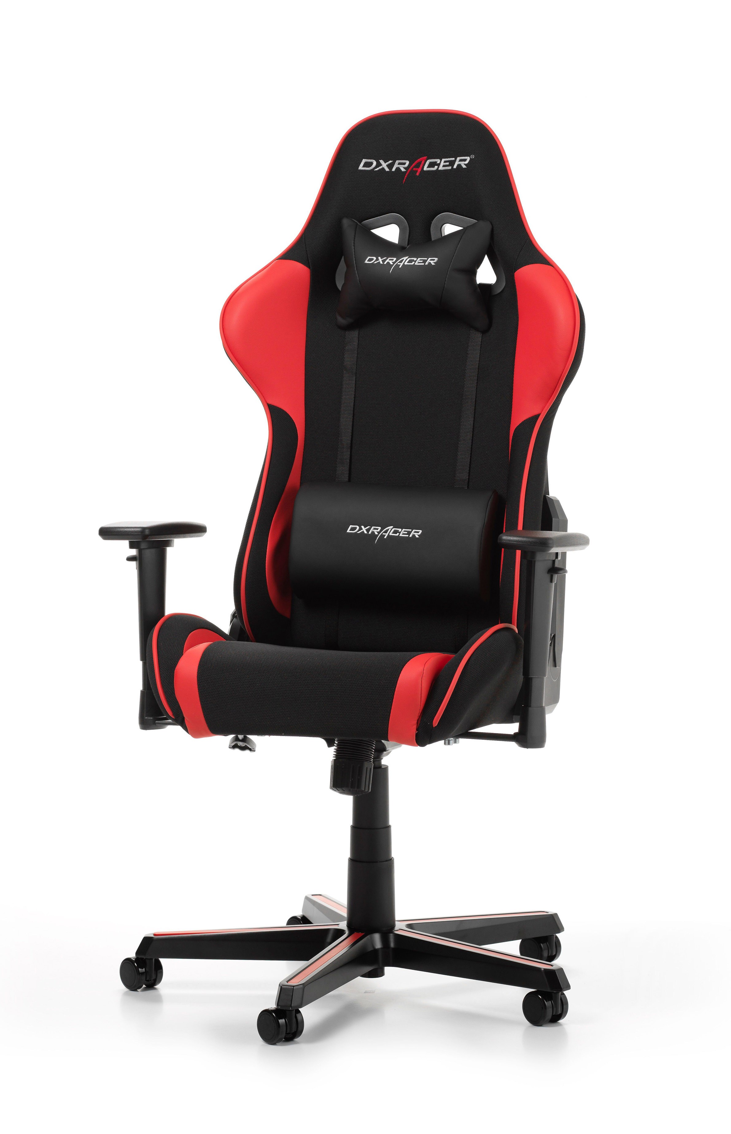 DXRACER FORMULA SERIES F11-NR raudona ergonominė kėdė (medžiaga+PU)