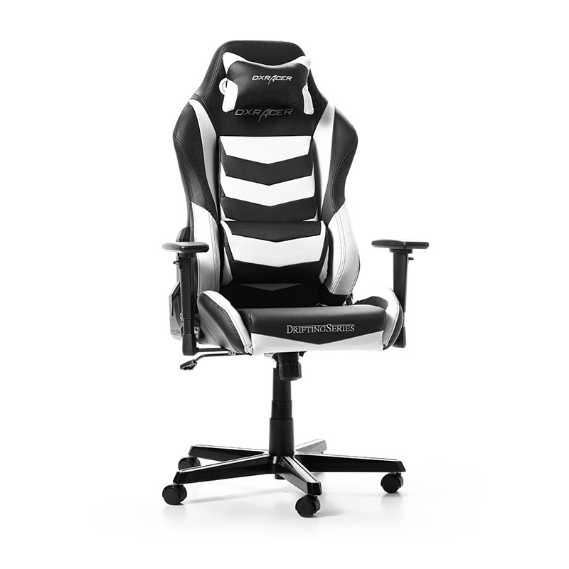 DXRACER DRIFTING SERIES D166-NW balta ergonominė kėdė