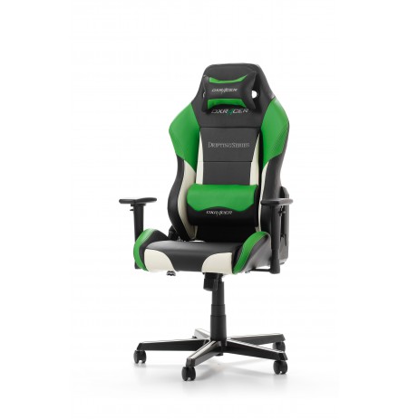 DXRACER DRIFTING SERIES D61-NWE balta žalia ergonominė kėdė