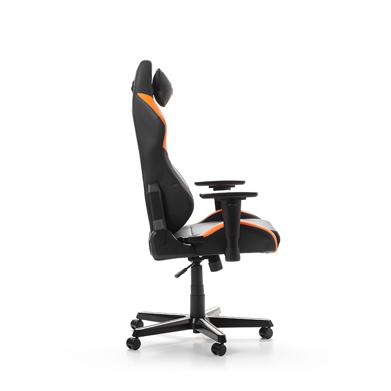 DXRACER DRIFTING SERIES D61-NWO balta oranžinė ergonominė kėdė