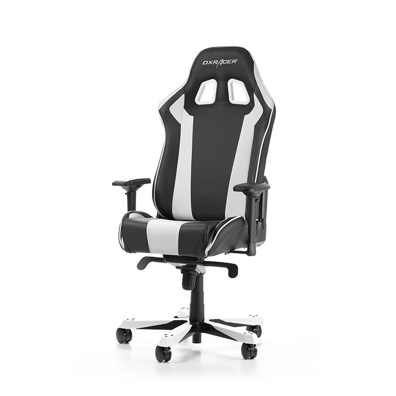 DXRACER KING SERIES K06-NW balta ergonominė kėdė