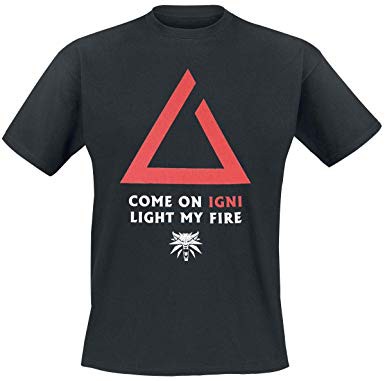 The Witcher 3 Igni Light My Fire Premium T-Shirt (Small)