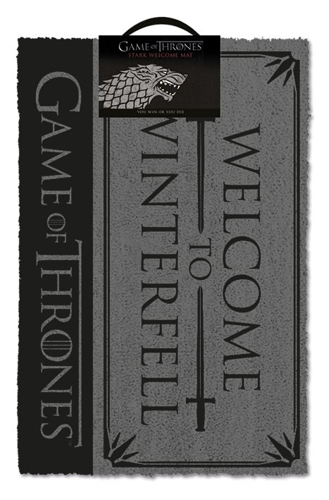Game of Thrones (Welcome to Winterfell) doormat | 60x40cm