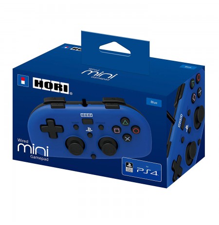 HORI wired mini - PlayStation 4 valdiklis vaikams (mėlynas)