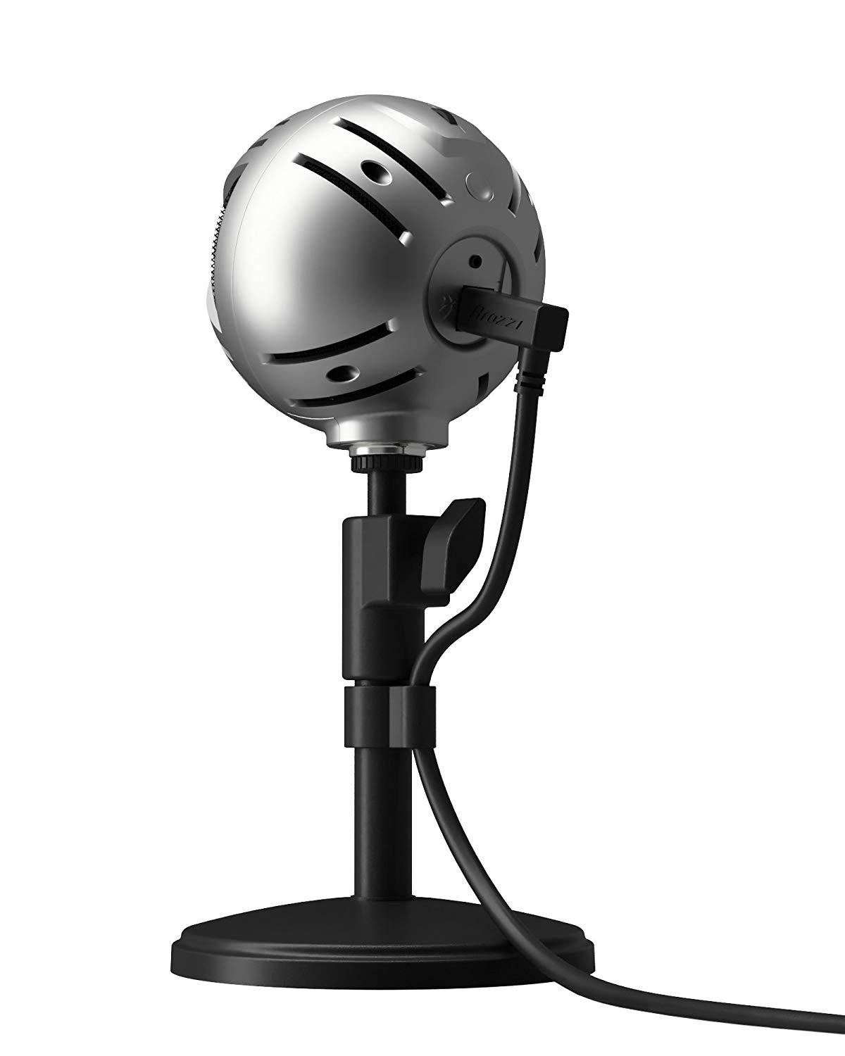 Arozzi Sfera PRO sidabrinis kondensatorinis mikrofonas