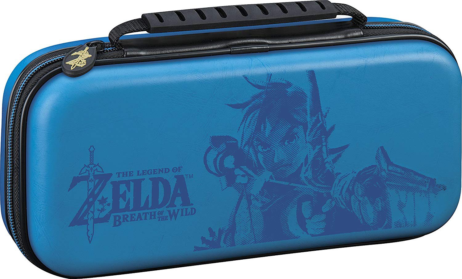 Game Traveler Deluxe Travel Case Zelda Breath of the Wild Blue