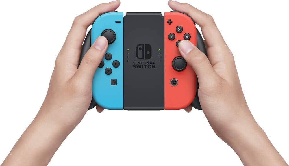 Nintendo Switch konsolė (su Neon Red ir Neon Blue Joy- Con)