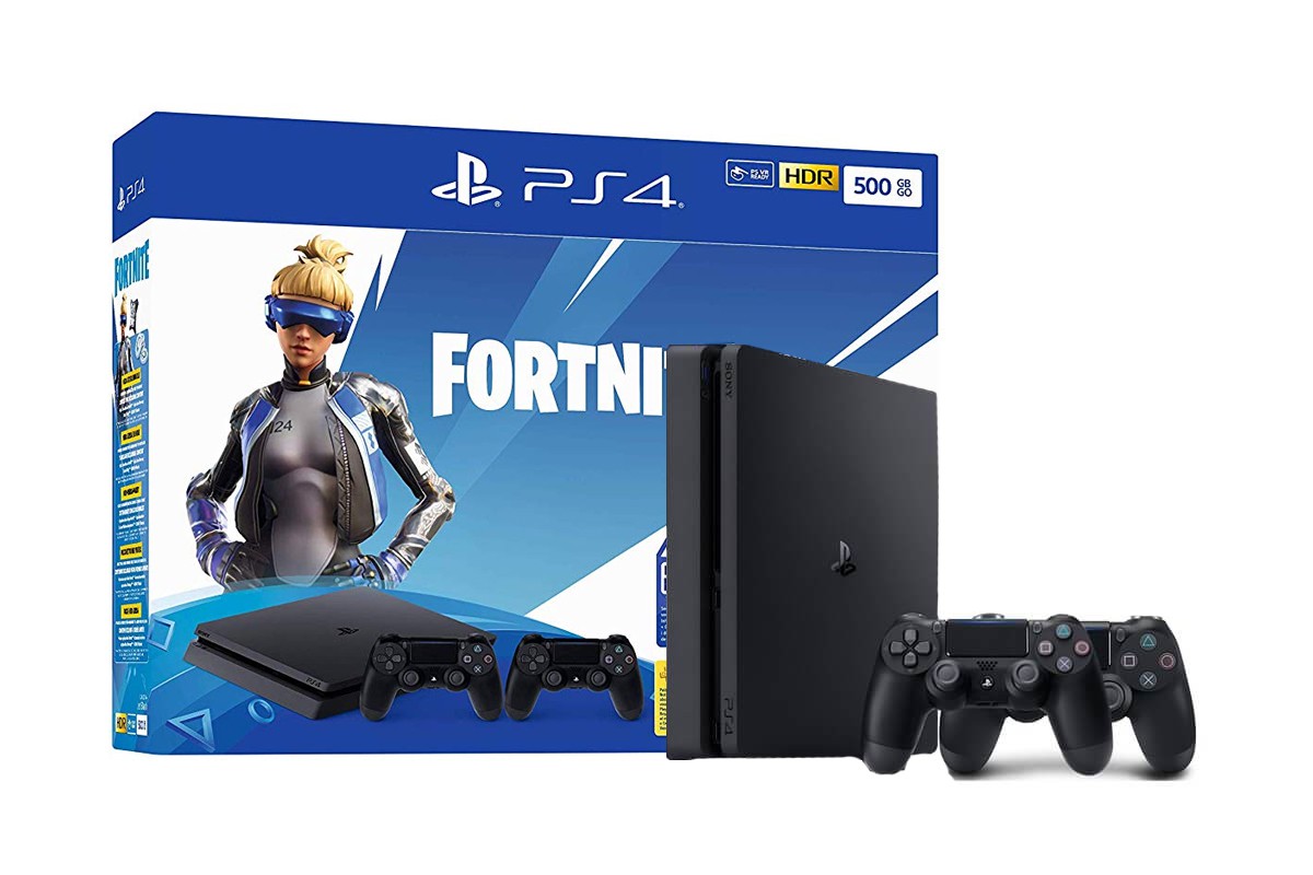 ps4 console with fortnite bundle