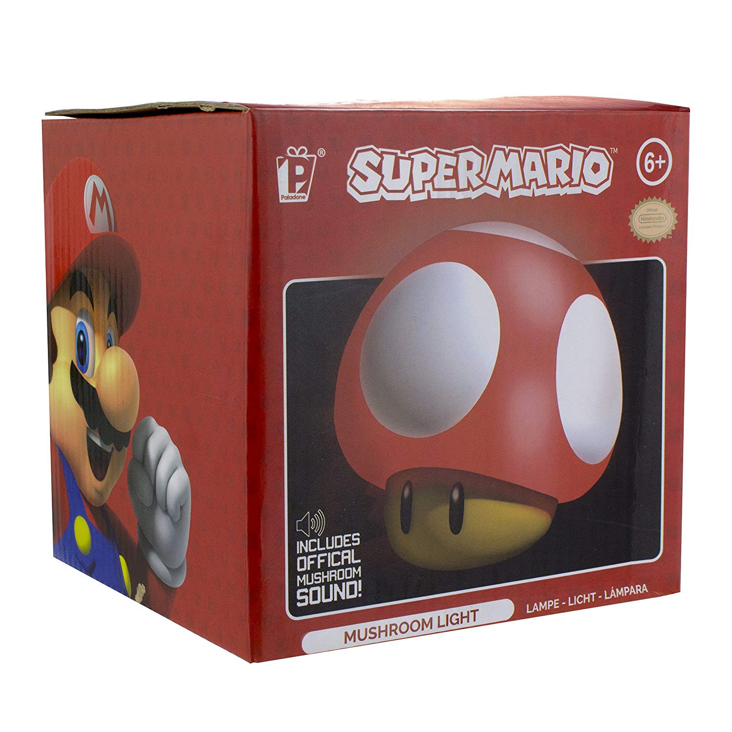 Super Mario Mushroom light 10cm