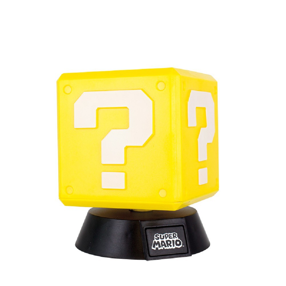 Super Mario Question Block ICON light 10cm