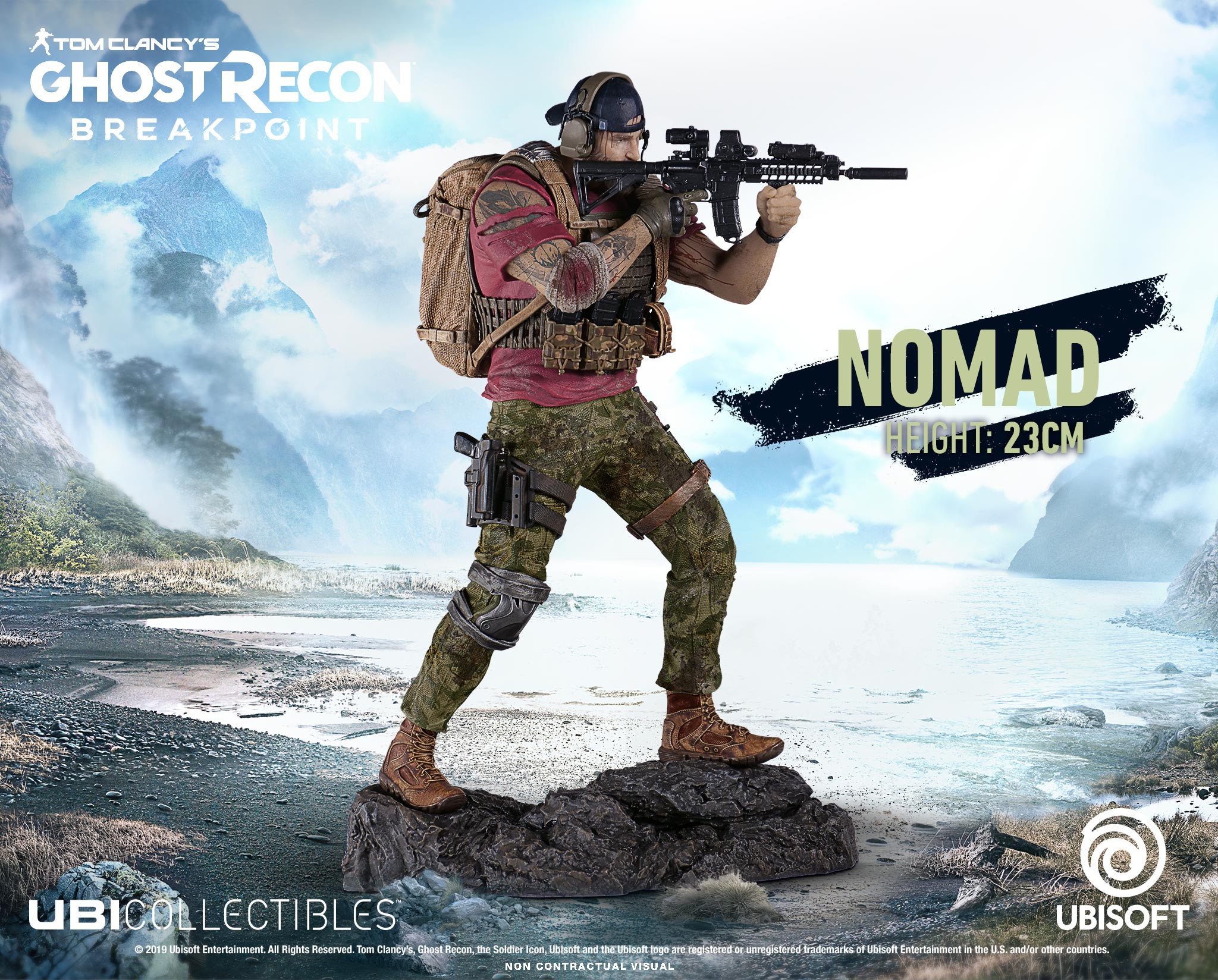 Ghost Recon Breakpoint Nomad statula | 23cm