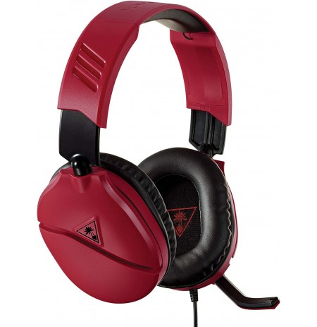 Turtle Beach Recon 70N midnight red wired headphones | 3.5mm
