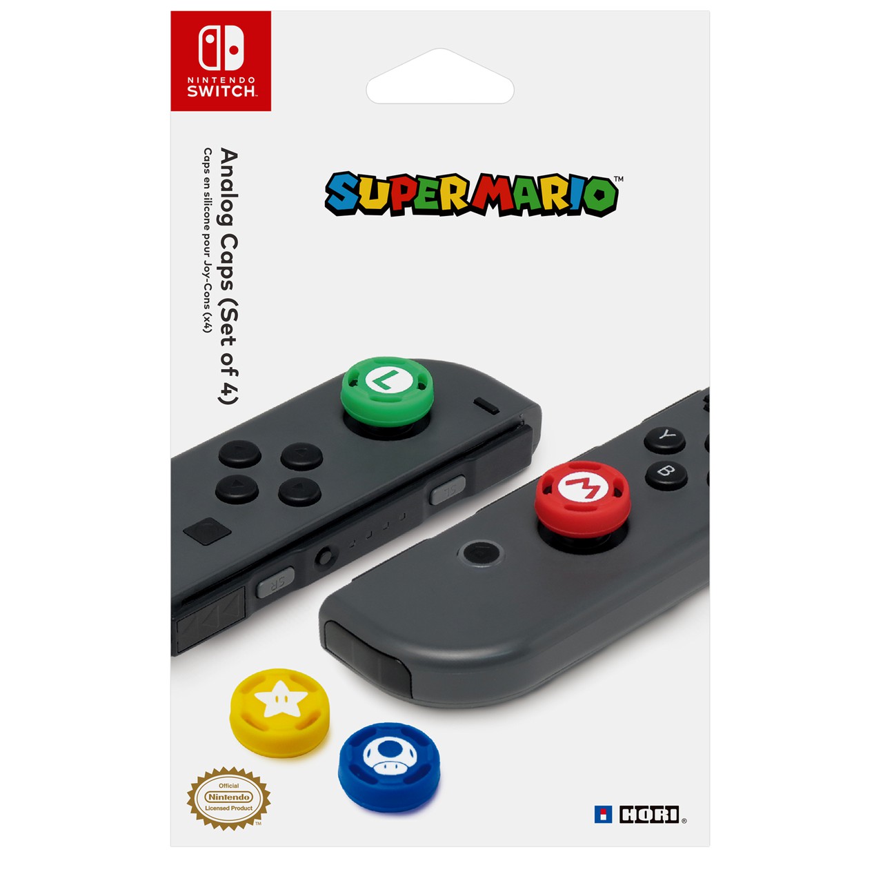 HORI Super Mario Analog Caps for Nintendo Switch