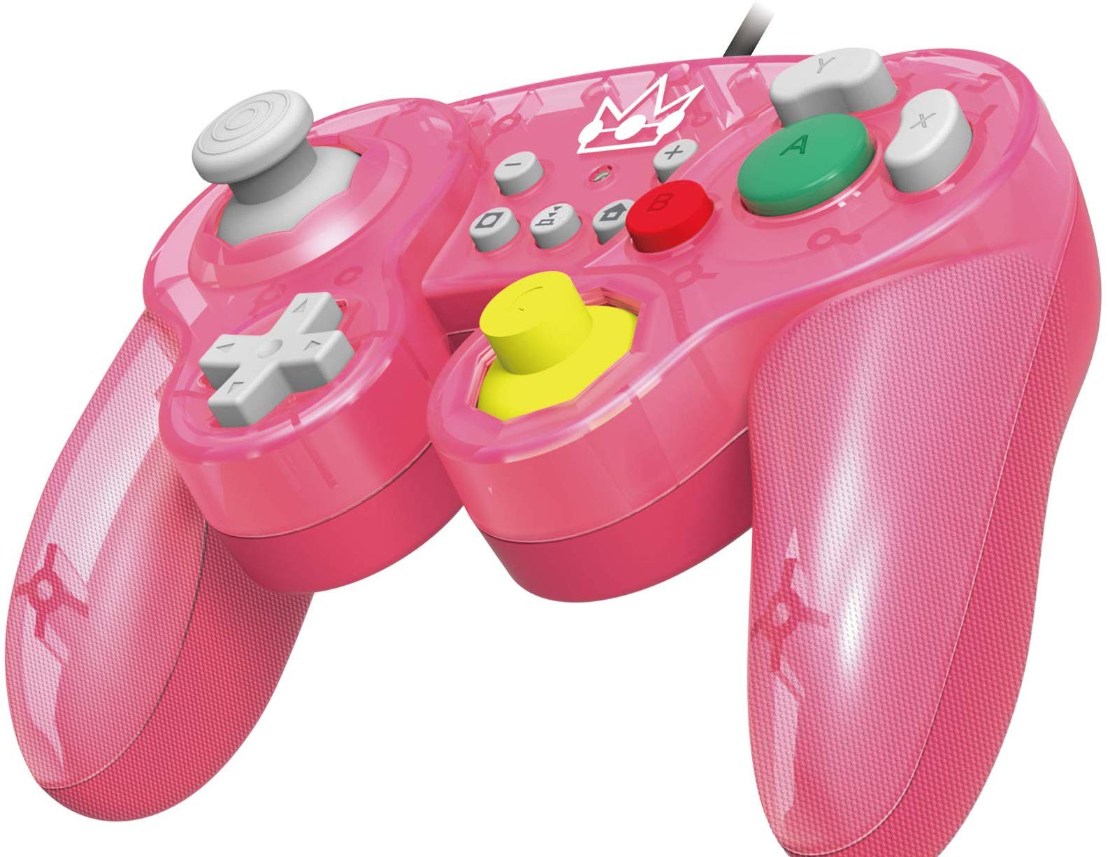 HORI Nintendo Switch Battle Pad (Princess Peach) GameCube Style Controller