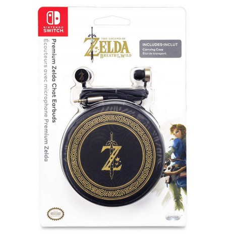 PDP Premium Zelda Chat Earbuds For Nintendo Switch