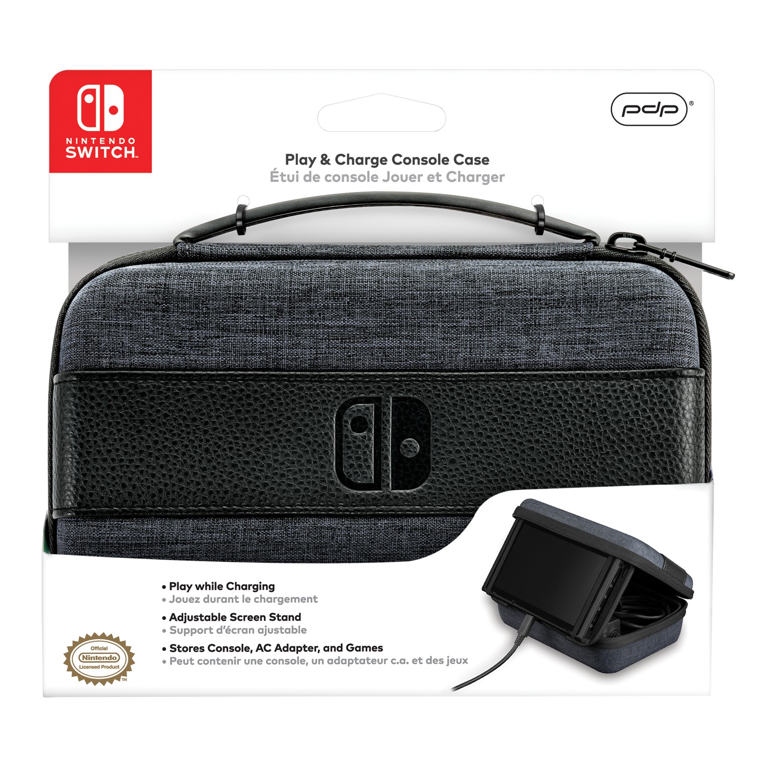 PDP Play and Charge Case - Switch Elite Edition For Nintendo Switch
