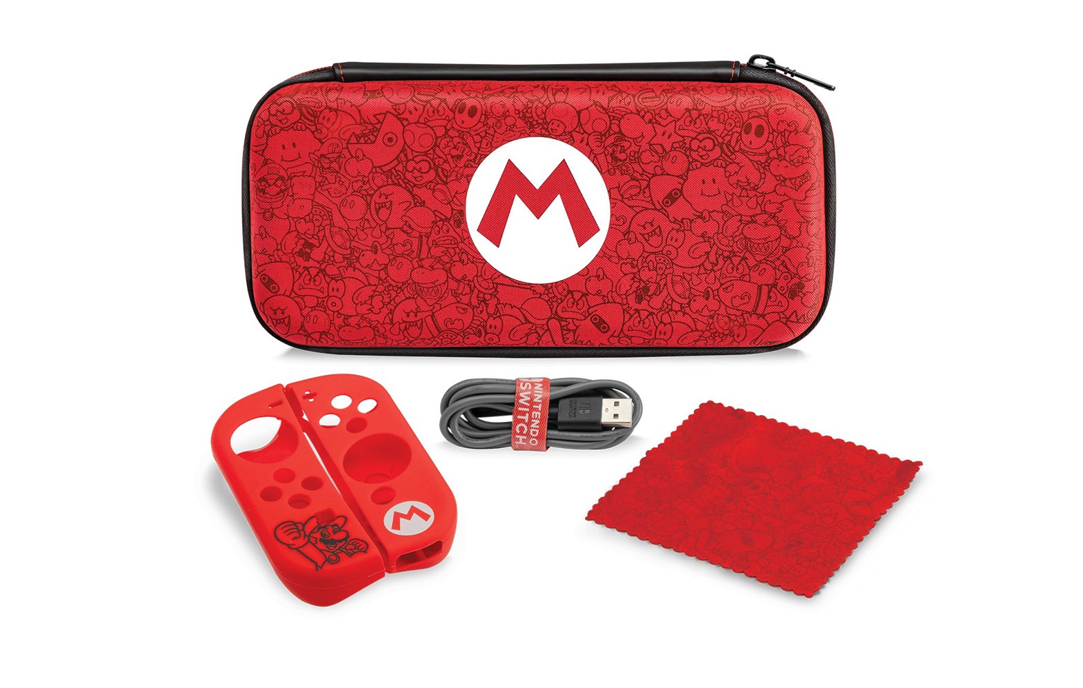 PDP Deluxe Travel Case - Mario Remix Edition For Nintendo Switch