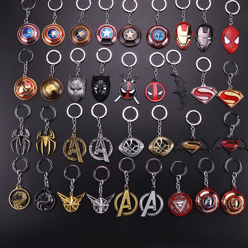 Marvel metal keychain