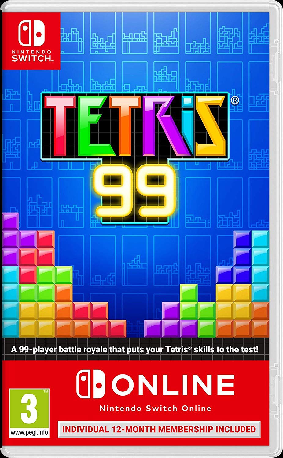 Tetris 99 + 12mėn Nintendo Switch Online narystė
