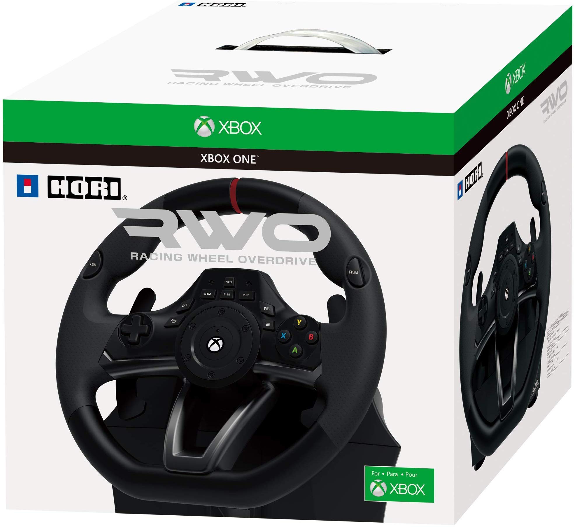 HORI  RWO Racing Wheel Overdrive controller Licensed by Microsoft| Xbox One