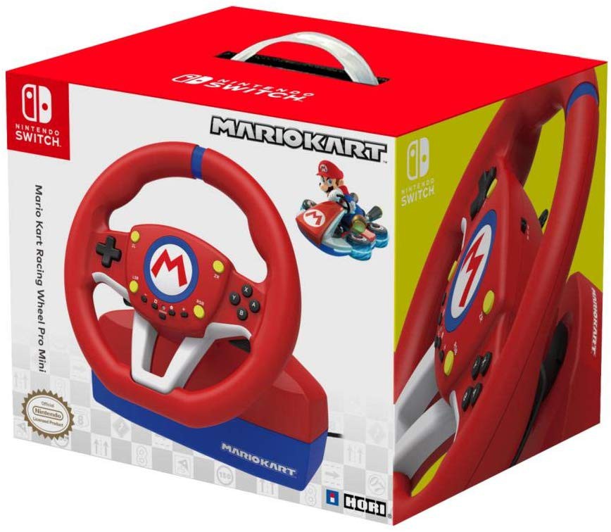 HORI Mario Kart Racing Wheel Pro Mini for Nintendo Switch | NSW