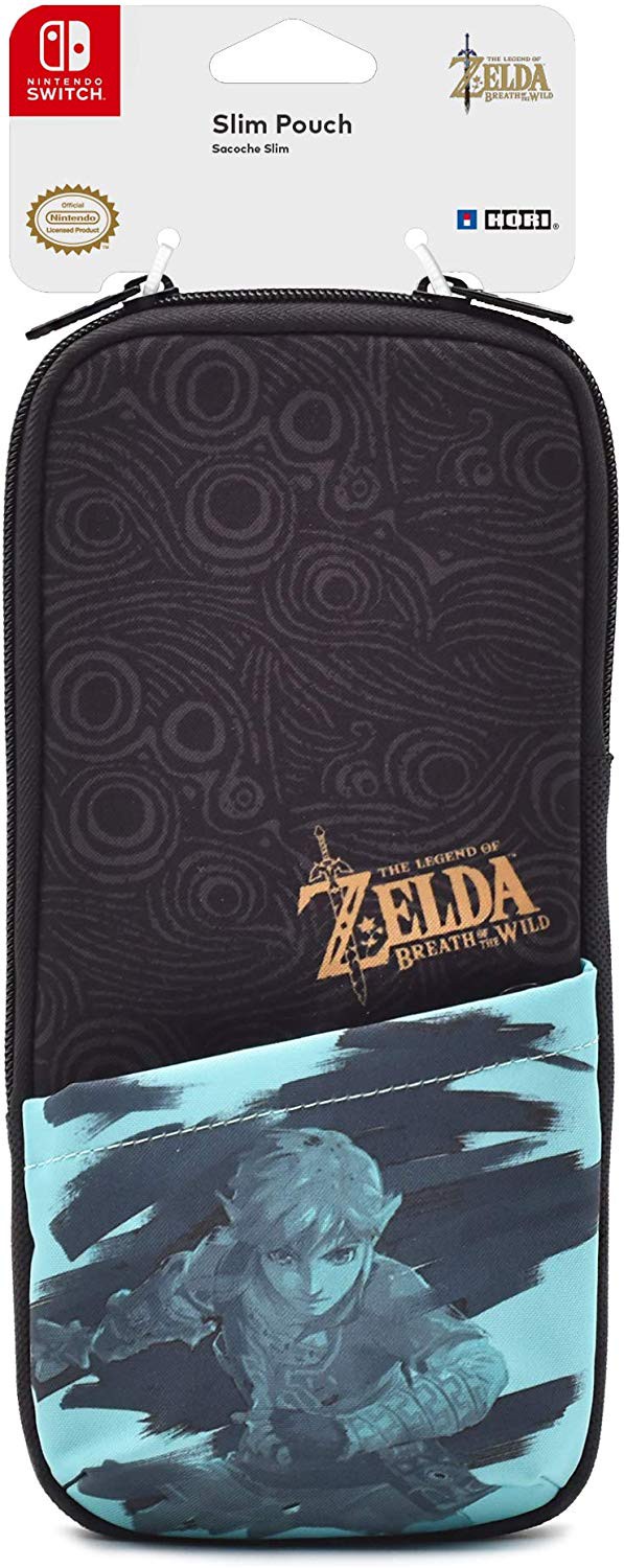 HORI Slim Pouch for Nintendo Switch - the Legend of Zelda: Breath of the Wild Edition
