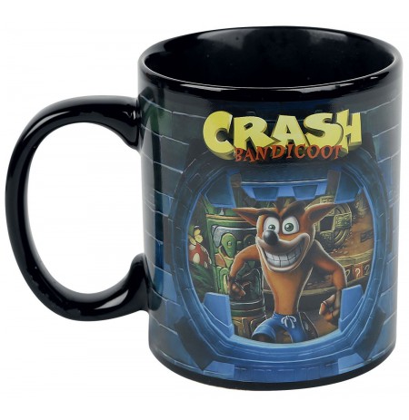 Crash Bandicoot  puodelis | Reaguojantis į karštį 300ml