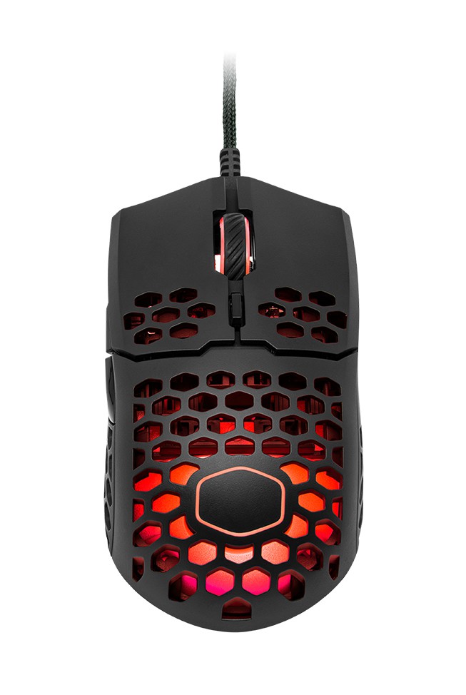 GAMING MOUSE COOLER MASTER MM711 LIGHT MOUSE 16000DPI WITH RGB MATTE BLACK