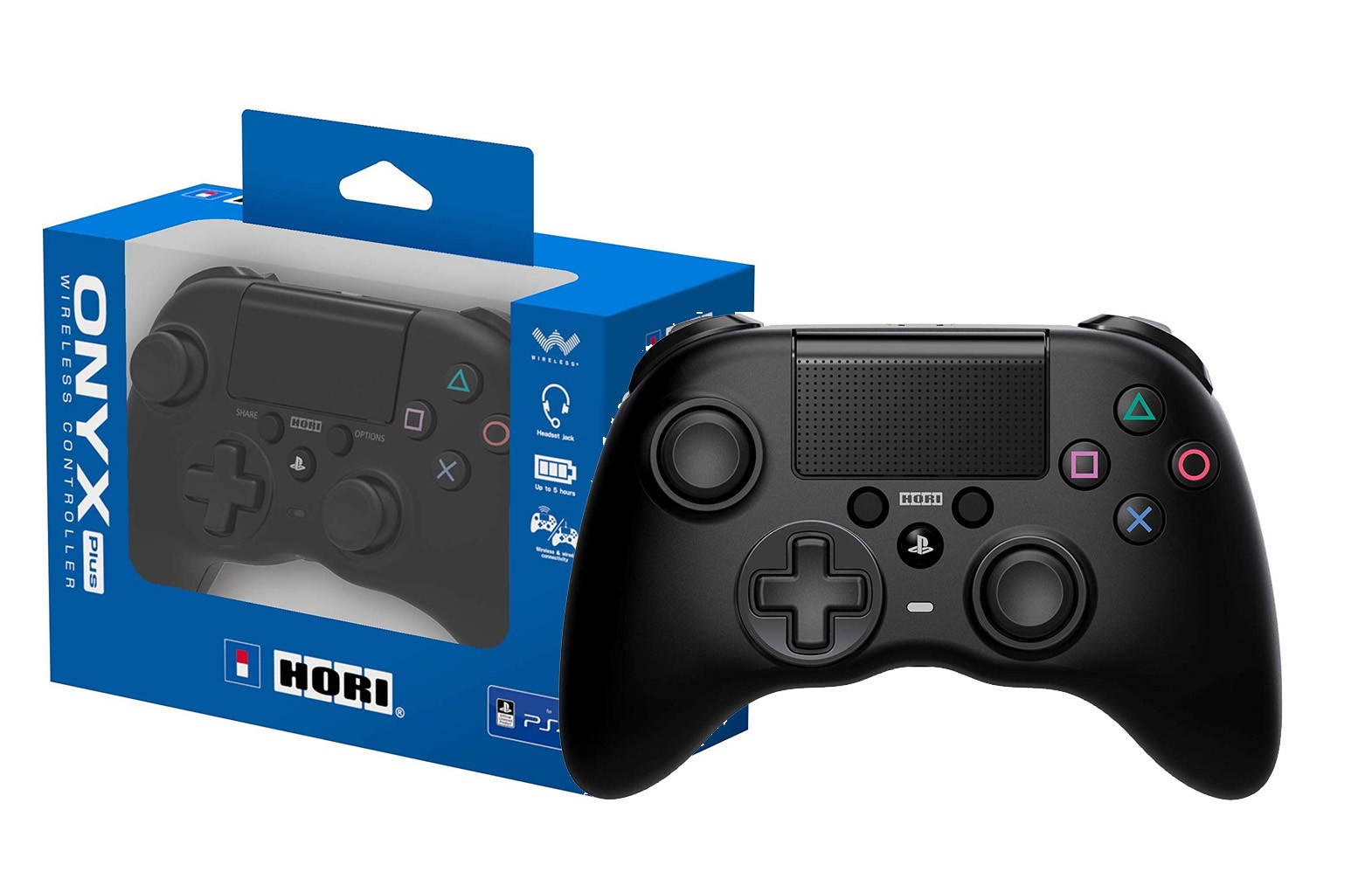 HORI Onyx Plus - PlayStation 4 belaidis valdiklis