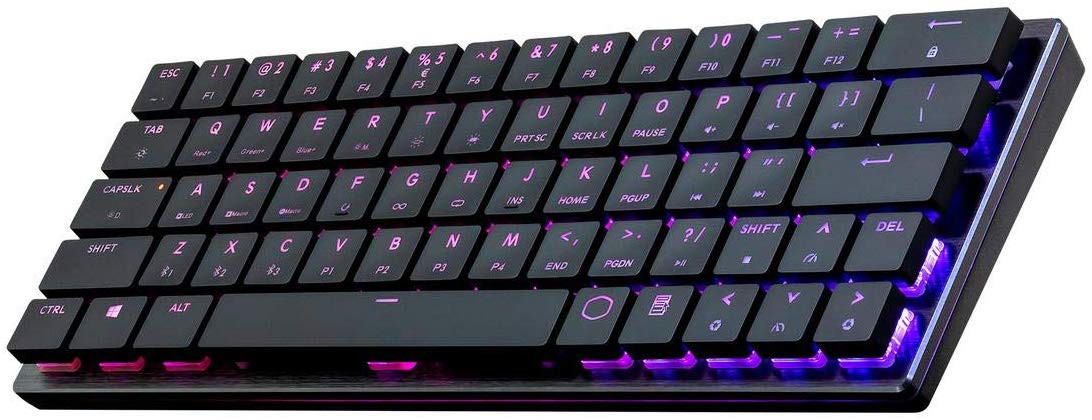 MECHANICAL GAMING KEYBOARD CM SK621RGB BACKLIGHT CHERRY MX RED LOW PROFILE US LAYOUT