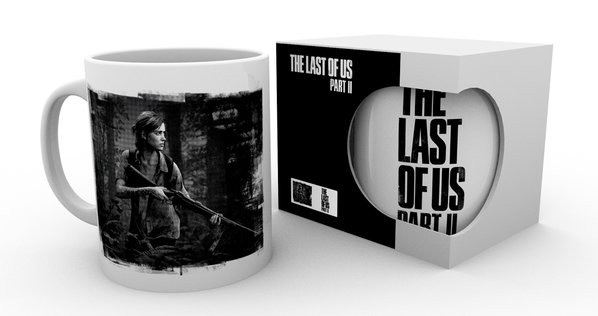 THE LAST OF US PART II Black and White Mug
