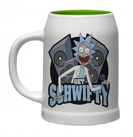 RICK AND MORTY Get Schwifty bokalas 600ml